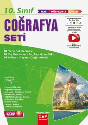 10. Sınıf Coğrafya Seti kapağı
