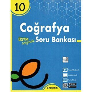 10. Sınıf Coğrafya Soru Bankası kapağı