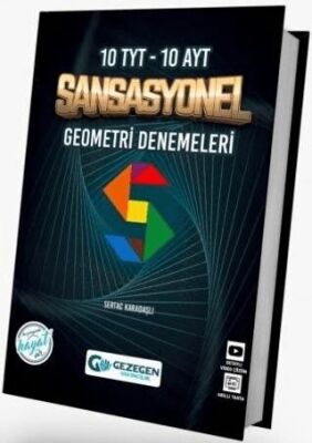 10 TYT 10 AYT Sansasyonel Geometri Denemeleri kapağı