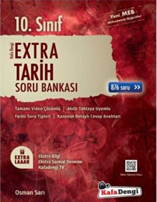 10. Sınıf Extra Tarih Soru Bankası kapağı