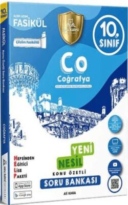 10. Sınıf Help Fasiküllü Coğrafya Soru Bankası kapağı