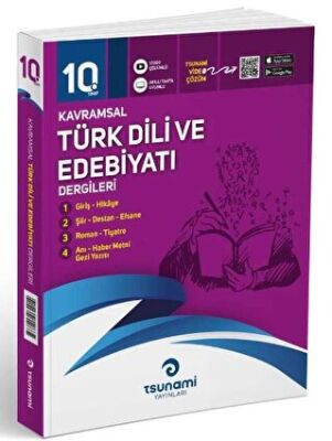10. Sınıf Kavramsal Türk Dili ve Edebiyatı Dergileri 4 Fasikül kapağı