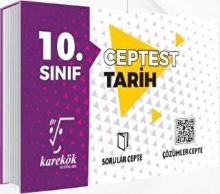 10. Sınıf Tarih Cep Test kapağı