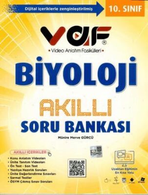 10. Sınıf Biyoloji Akıllı Soru Bankası kapağı