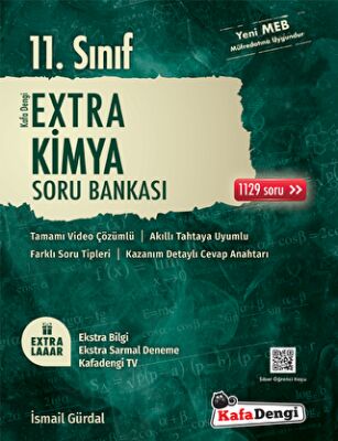 11. Sınıf Kimya Extra Soru Bankası kapağı