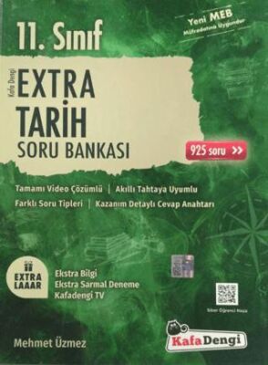 11. Sınıf Tarih Extra Soru Bankası kapağı