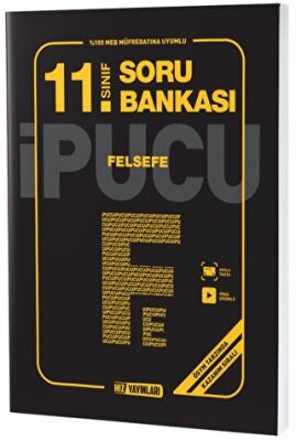 11. Sınıf Felsefe İpucu Soru Bankası kapağı