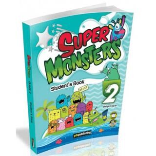 2. Sınıf İngilizce Super Monster Student`s Book kapağı