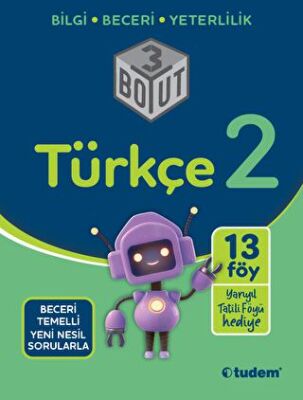 2. Sınıf Türkçe 3 Boyut kapağı