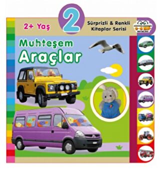 2+ Yaş Muhteşem Araçlar kapağı
