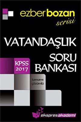 2017 KPSS Ezberbozan Serisi Vatandaşlık Tamamı Çözümlü Soru Bankası