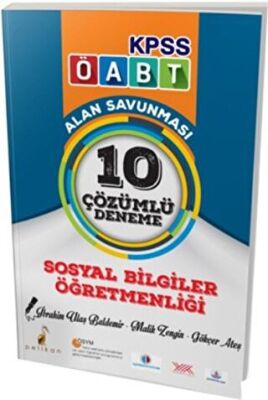 2018 ÖABT Sosyal Bilgiler Öğretmenliği Çözümlü 10 Deneme