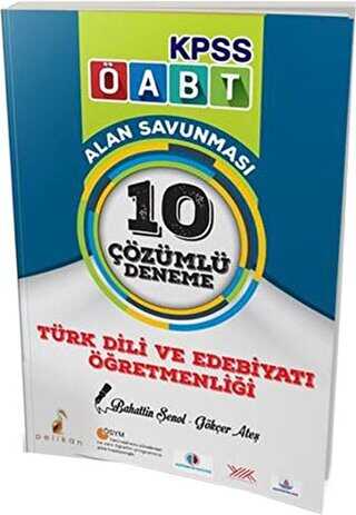 2018 ÖABT Türk Dili ve Edebiyatı Öğretmenliği Çözümlü 10 Deneme