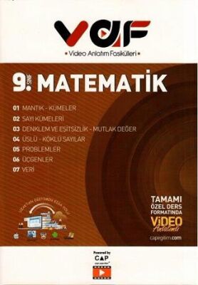 9. Sınıf Matematik Video Anlatım Fasikülleri kapağı