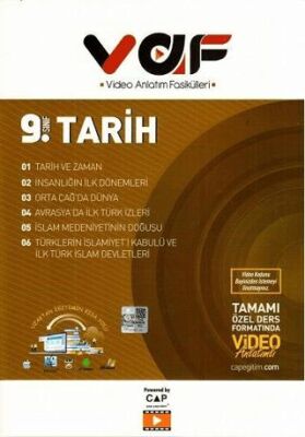 9. Sınıf Tarih Video Anlatım Fasikülleri kapağı