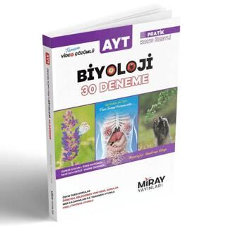 AYT Biyoloji 30 Deneme kapağı