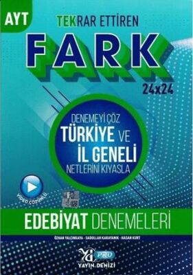 AYT Edebiyat Fark Tekrar Ettiren Denemeleri kapağı