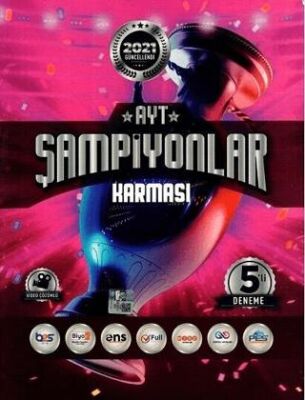 Bes Yayınları 2021 AYT Şampiyonlar Karması 5`li Deneme kapağı