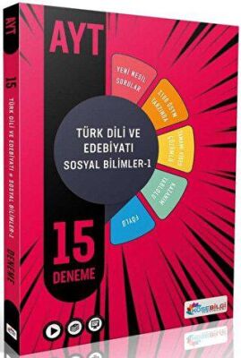 AYT Türk Dili Ve Edebiyatı - Sosyal Bilimler 1 15 Deneme kapağı