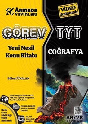 Armada Yayınları Armada Görev YKS TYT Coğrafya Konu Kitabı Yeni Nesil kapağı
