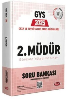 Ceza ve Tevkifevleri Ceza İnfaz Kurumu 2. Müdürlük GYS Soru Bankası kapağı