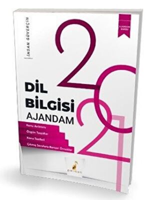 Pelikan Tıp Teknik Yayıncılık 2021 TYT Dil Bilgisi Ajandam kapağı