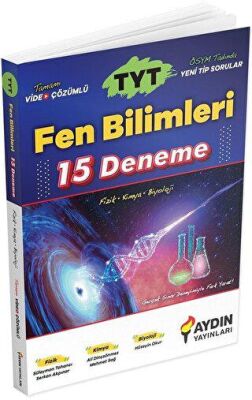 TYT Fen Bilimleri 15 Deneme kapağı