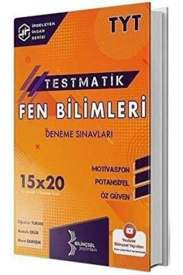 Bilinçsel Yayınları TYT Testmatik Fen Bilimleri Deneme Sınavları kapağı