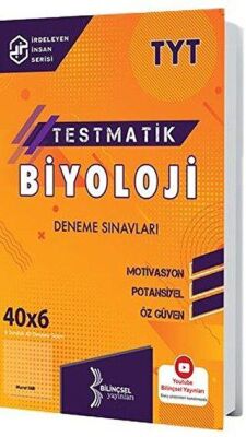 Bilinçsel Yayınları TYT Testmatik Biyoloji Deneme Sınavları kapağı