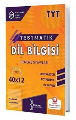 Bilinçsel Yayınları TYT Testmatik Dil Bilgisi Deneme Sınavları kapağı