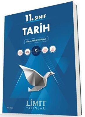 Limit 11. Sınıf Tarih Konu Anlatım Föyleri kapağı