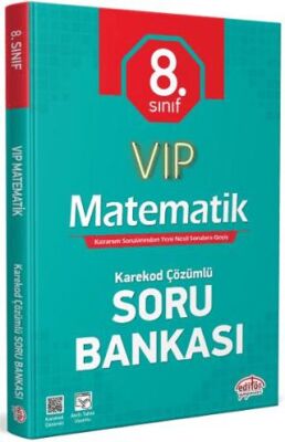8. Sınıf VIP Matematik Soru Bankası kapağı