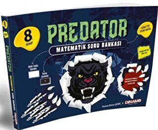 8. Sınıf Predator Matematik Soru Bankası kapağı