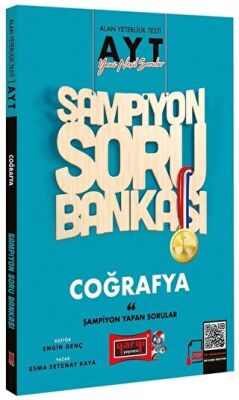 AYT Şampiyon Coğrafya Soru Bankası kapağı