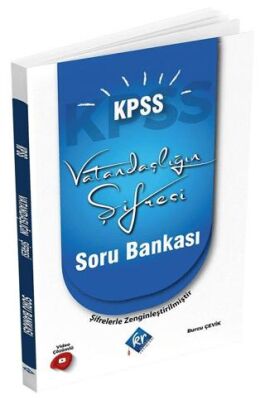KPSS Vatandaşlığın Şifresi Soru Bankası Video Çözümlü kapağı