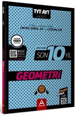 TYT AYT Geometri Son 10 Yıl Konularına Göre Çıkmış Sorular ve Çözümleri kapağı