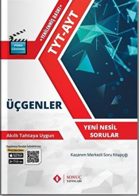 TYT AYT Üçgenler Yeni Nesil Sorular kapağı