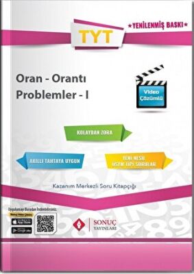 TYT Oran Orantı Problemler 1 Soru Bankası kapağı