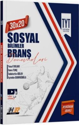 TYT Sosyal Bilimler 30 x 20 Denemeleri kapağı