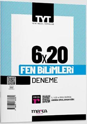 2025 TYT Fen Bilimleri 6 Deneme Tamamı Video Çözümlü kapağı