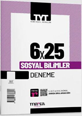 2025 TYT Sosyal Bilimler 6 Deneme Tamamı Video Çözümlü kapağı