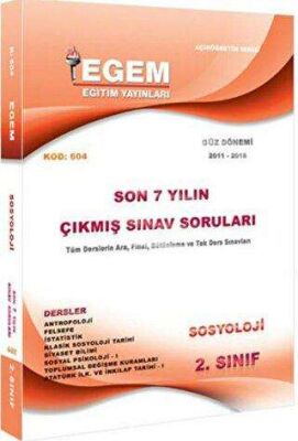 2. Sınıf Sosyoloji Çıkmış Sınav Soruları kapağı