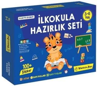 3-6 Yaş İlkokula Hazırlık Seti Toplama Çıkarma İşlem Becerisi, Geometrik Şekiller, Ritmik Sayma, Problem Çözme, Düşünme Becerileri kapağı