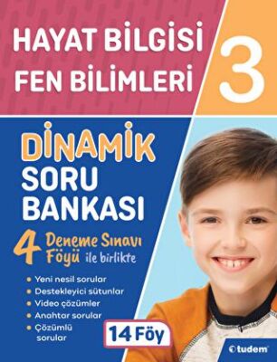 3. Sınıf Hayat Bilgisi - Fen Bilimleri Dinamik Soru Bankası kapağı