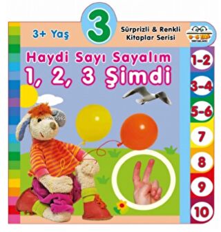3+ Yaş Haydi Sayı Sayalım 1,2,3 Şimdi kapağı