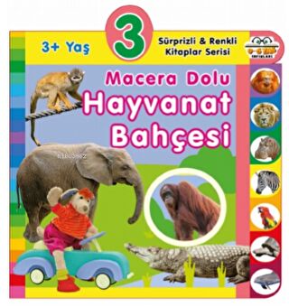 3+ Yaş Macera Dolu Hayvanat Bahçesi kapağı