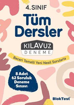 4. Sınıf Tüm Dersler Kılavuz Deneme kapağı