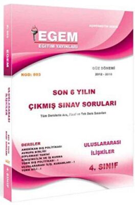 4. Sınıf 7. Yarıyıl Sosyoloji Çıkmış Sınav Soruları 2012-2018 Güz Dönemi kapağı