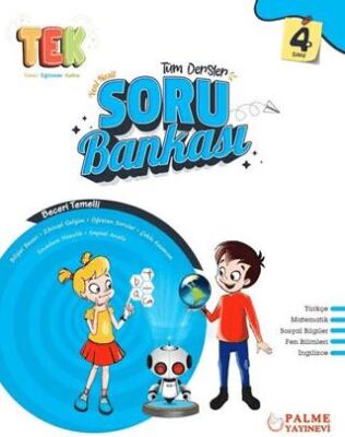4. Sınıf Tek Tüm Dersler Yeni Nesil Soru Bankası kapağı