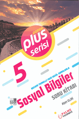 Palme 5. Sınıf Plus Serisi Sosyal Bilgiler Soru Kitabı kapağı